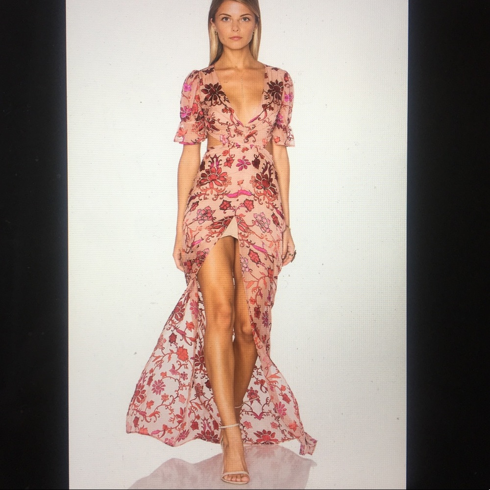 For Love & Lemons Saffron Maxi Dress